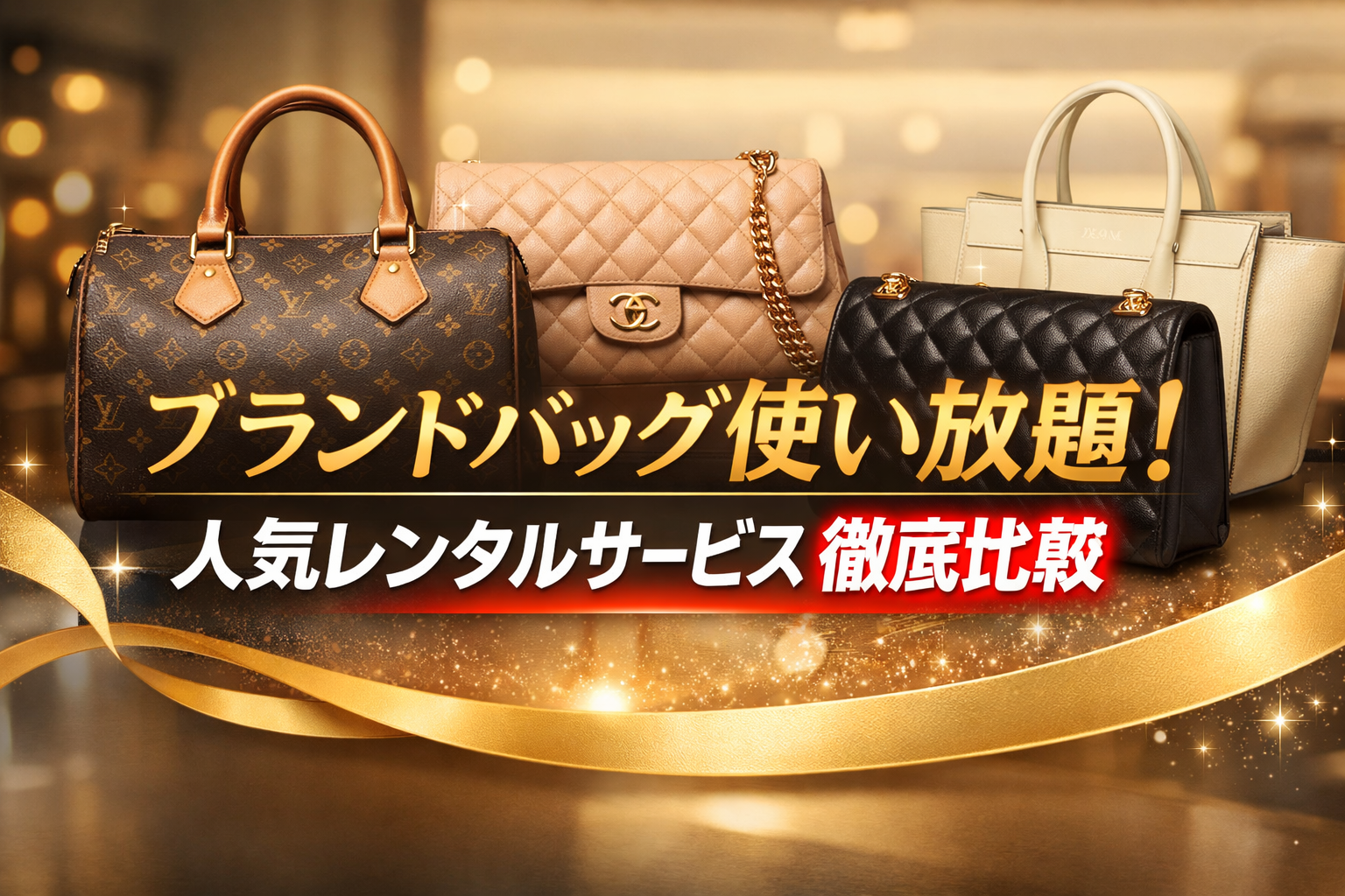高級ブランドバッグが月額で使い放題！LaxusがNo.1の理由を徹底解説